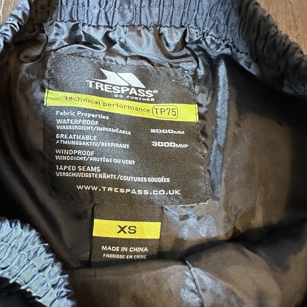 Trespass Technical Performance Tres-Tex Tp 75 Bla… - image 5